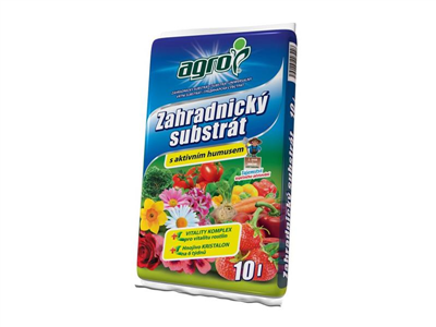 Zahradnický substrát AGRO 10l