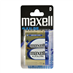 Baterie D (LR20) alkalická MAXELL 2ks / blistr