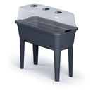 PROSPERPLAST 06433451 Minipařeniště Respana Planter Ecoline Set antracit 74,9cm