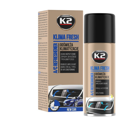 Osvěžovač vzduchu K2 KLIMA FRESH New Car 150ml