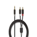 Kabel Jack 3,5mm stereo/2x Cinch 10m NEDIS CABW22200AT100