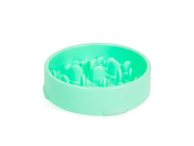 Miska pro psy YUMMIE 60009GR pro pomalé krmení - zelená