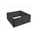 Vyvýšený záhon KETER Maple Square Graphite