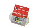 Den Braven 06438800 Těsnění do oken a dveří samolepící 9x4mm DEN BRAVEN bílá 6m