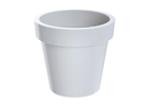 PROSPERPLAST 06430321 Květináč LOFLY bílý 15,8cm
