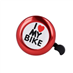 Zvonek na kolo FOREVER Red I love my bike