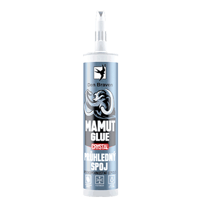 Lepidlo DEN BRAVEN MAMUT CRYSTAL transparentní 290ml