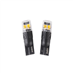 Autožárovka LED T10 12V CARCLEVER 4LED 2835SMD oranžová 2ks