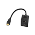 Redukce HDMI - 2x HDMI CABLETECH KOM0950 0,2m