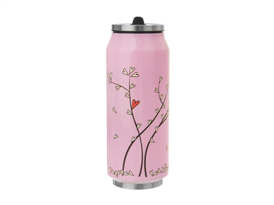 Termohrnek ORION Srdíčka Pink 0,4l