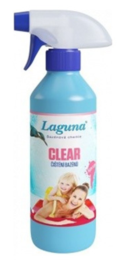 Přípravek k vyčištění bazénů před napuštěním bazénové vody LAGUNA Clear 0,5l