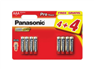 PANASONIC 04270279 Baterie AAA (R03) alkalická PANASONIC Pro Power 8ks / blistr