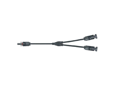 Kabel TIPA MC4 rozbočení 1x zdířka/ 2x konektor 30cm