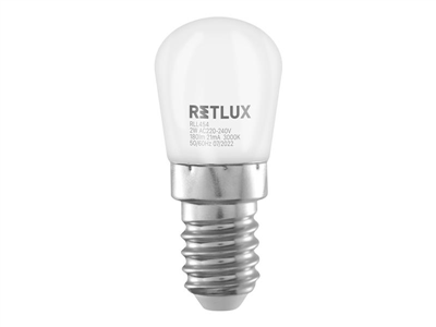 Žárovka LED E14 2W T26 bílá teplá RETLUX RLL 454