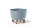 PROSPERPLAST 06440288 Květináč GRACIA STANDARD světle šedý 20cm