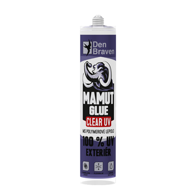 Lepidlo DEN BRAVEN MAMUT CLEAR UV 290ml
