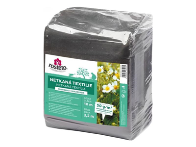Netkaná textilie mulčovací Neotex ROSTETO 50g 3,2x10m černá