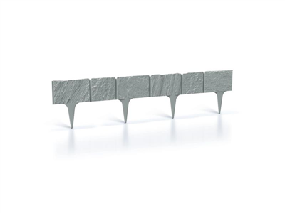 Lem trávníku GARDEN STONE beton 390cm