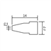Hrot N5-6/ZD553 pr.1.0mm (ZD-8915)