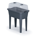 PROSPERPLAST 06433450 Minipařeniště Respana Planter Ecoline Set antracit 59,6cm