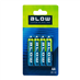 Baterie AA (LR6) alkalická BLOW Super Alkaline 4ks