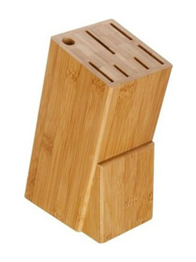 Stojan na nože BANQUET Brillante Bamboo 14x9x22cm