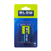 Baterie 9V (6LR61) alkalická BLOW Super Alkaline 1ks / blist