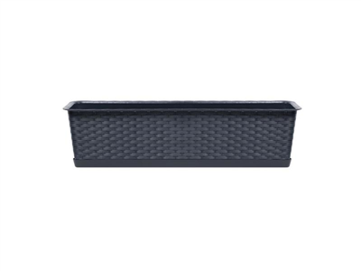 Truhlík s miskou RATOLLA CASE 68,5cm antracit