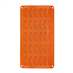 Forma na pečení rohlíčků ORION 34,5x24,5x1,2cm Orange