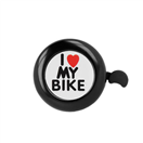 FOREVER 06435037 Zvonek na kolo FOREVER Black I love my bike