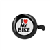 Zvonek na kolo FOREVER Black I love my bike