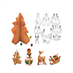 Sada vykrajovátek FAMILY 55990B 3D Vánoce