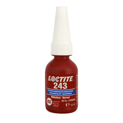 Lepidlo do závitů, střední pevnost, 10 ml - Loctite 243