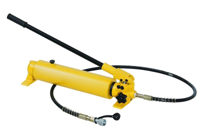 Ruční hydraulická pumpa dvourychlostní, tlak 20 bar, extra velký objem oleje - HHB-700A