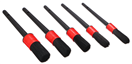Sixtol SX1213 Sada měkkých precizních štětců pro čištění auta CAR DETAILING BRUSH 5 SOFT, 5ks SIXTOL