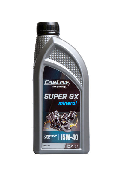 CARLINE SUPER GX MINERAL 15W-40 4L