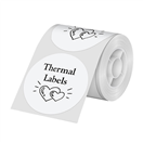 Two 50*50W Nelko thermal label for PM220 label printer (white, 50*50 mm)