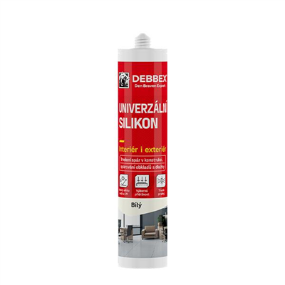 Univerzální silikon bílý - 280ml