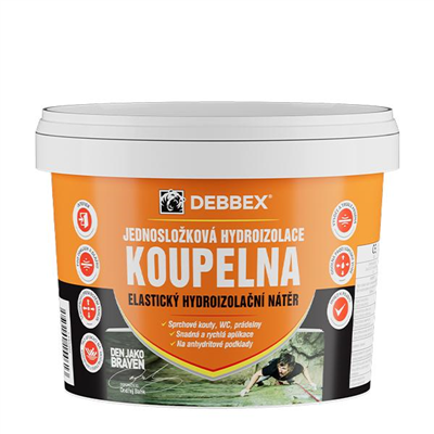 Jednosložková hydroizolace KOUPELNA - 2,5Kg