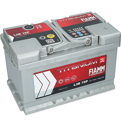 Fiamm Titanium PRO 12V, 75Ah 730A L3B 75P 278x175x175