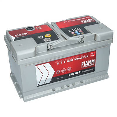 Fiamm Titanium PRO 12V, 85Ah 760A L4B 85P 315x175x175
