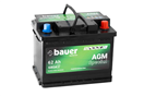 Bauer BA56202 AGM 62Ah 12V 680A 242x175x190
