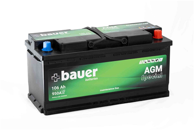 AGM 106Ah 12V 950A 392x175x190