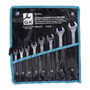 GK TOOLS GK10342 GK TOOLS Sada očkoplochých klíčů, chrom 8 dílů | 6-22 mm, textilní obal