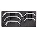 HONITON HA021-1 HONITON Sada očkových zahnutých klíčů 5 dílů | plastové plato B