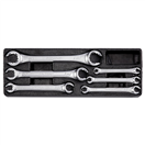 HONITON HA071 HONITON Sada klíčů na převlečné matice 6 dílů | plastové plato A