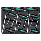 HONITON HA079 HONITON Sada TRX šroubováků na T-rukojeti 9 dílů | plastové plato C