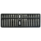 HONITON HA085 HONITON Sada zástrčných hlavic XZN, TRX, IMBUS 3/8”a 1/2” 40 dílů | plastové plato A