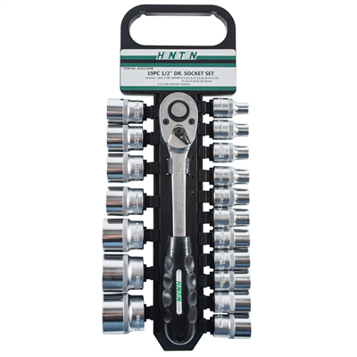 HONITON Sada hlavic 1/2” 19 dílů