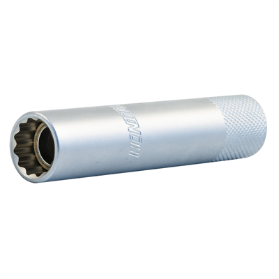 HONITON Hlavice na svíčky prodloužený s magnetem 3/8
